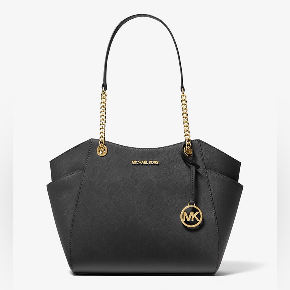 Michael Kors Jet Set Large Saffiano Leather Shoulder Bag